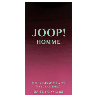 Joop by Joop for Men - 2.5 oz Mild Deodorant Spray